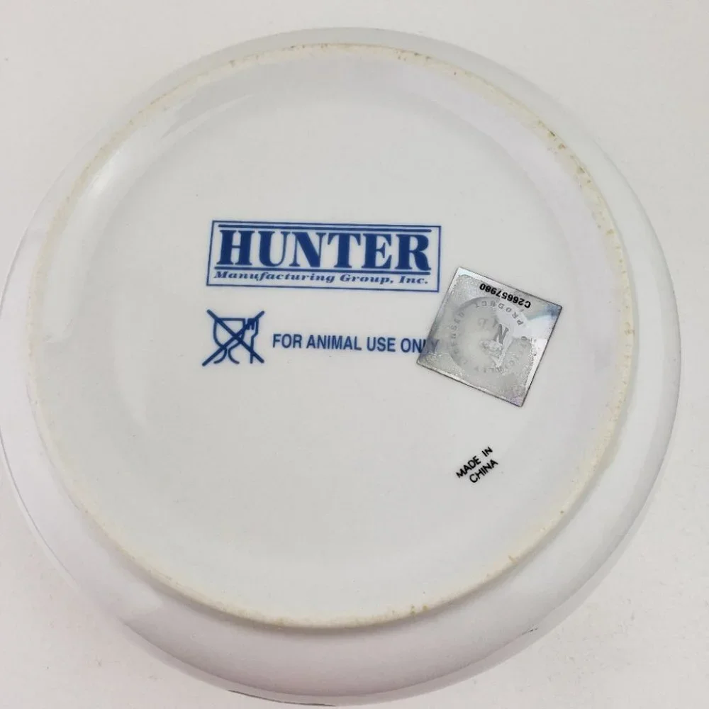 Hunter Mfg Group NFL Licensed Pittsburgh Steelers Ceramic Dog Bowl NWT